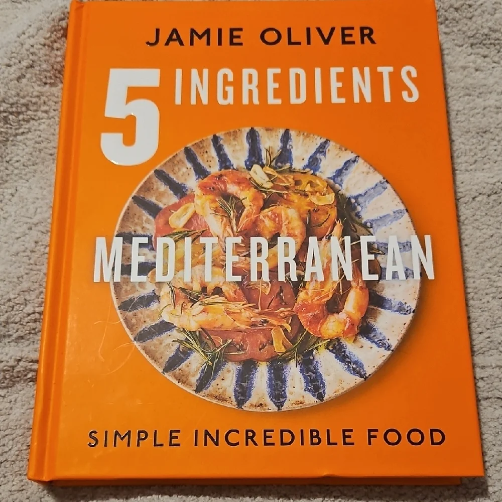 Jamie Oliver 5 Ingredients Mediterranean Cookbook